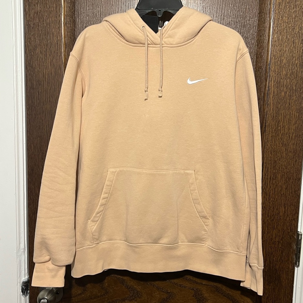 Nike Tan Beige Cream Hoodie